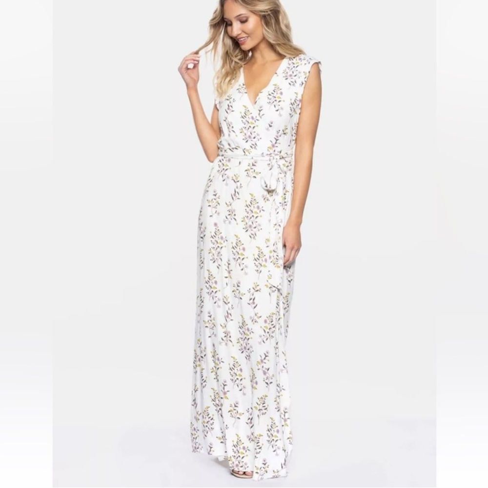 Floral White Maxi Dress TAVIK for Anthropologie
